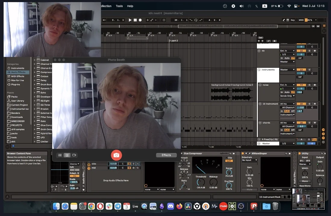 Finishing new music with Deescawa [Part 1] video poster